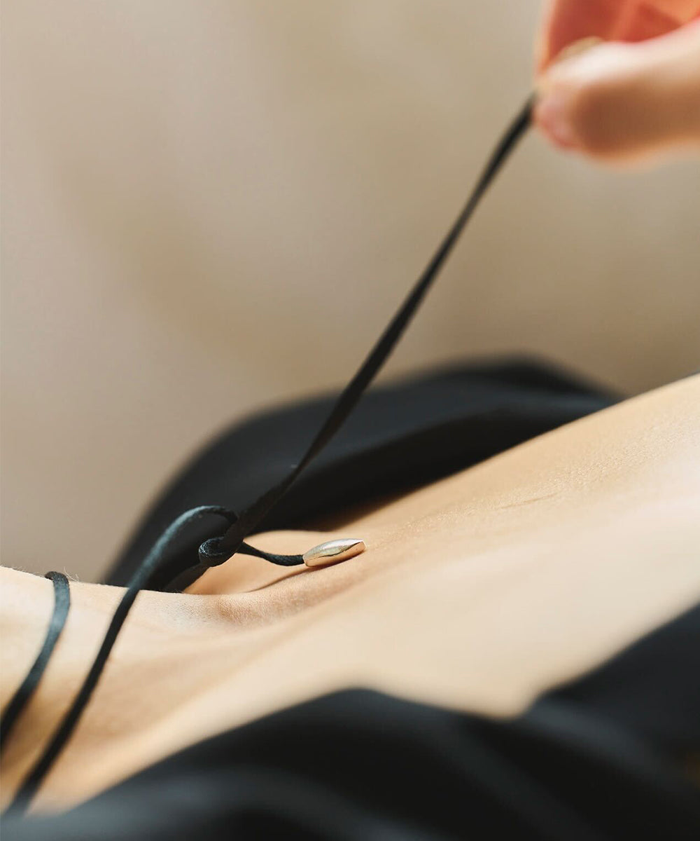 Nuts silk cord necklace – JAMIRAY ONLINE STORE