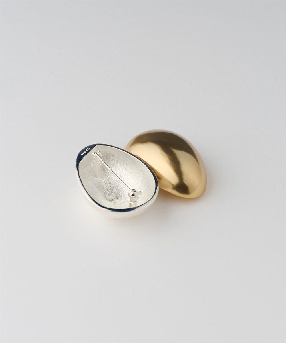Egg sculpture brooch｜232-270103 – JAMIRAY ONLINE STORE