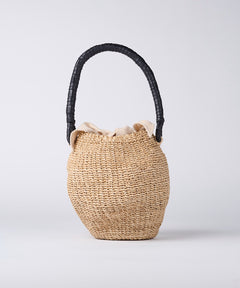 Slow wave abaca bag S