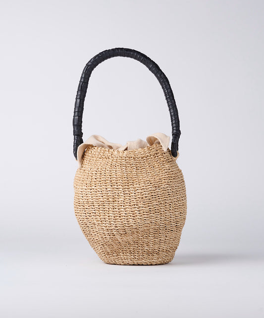 Slow wave abaca bag S