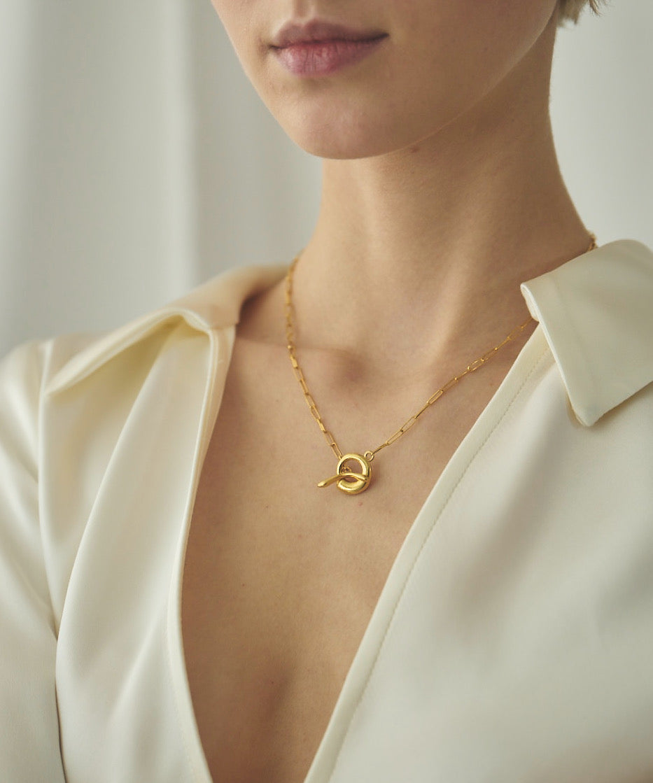 Moon clipchain necklace GD｜242-270102 – JAMIRAY ONLINE STORE