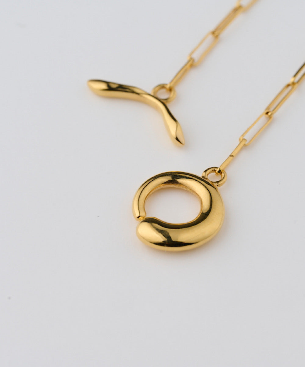 Moon clipchain necklace GD｜242-270102 – JAMIRAY ONLINE STORE