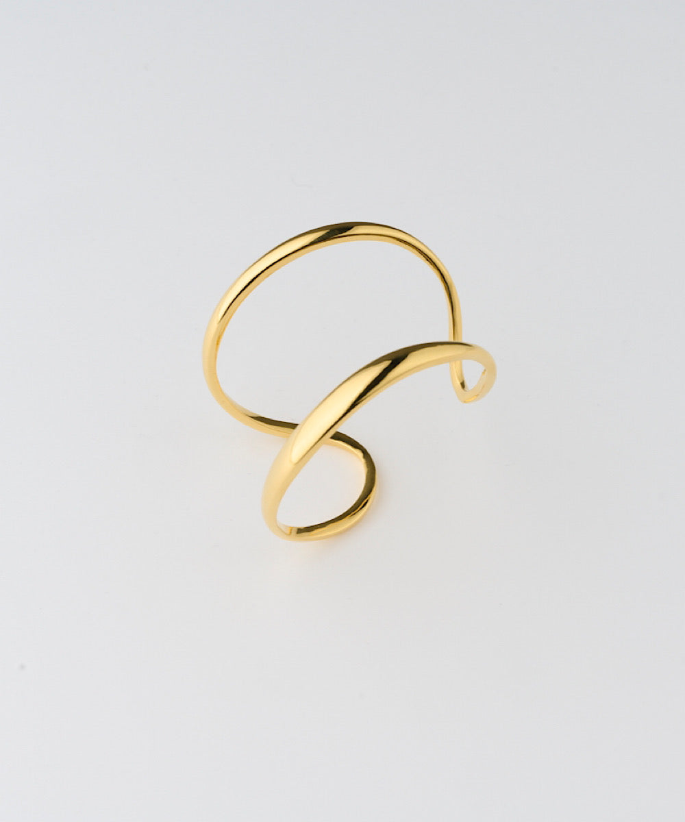 Line sculpture bangle GD｜242-270111 – JAMIRAY ONLINE STORE