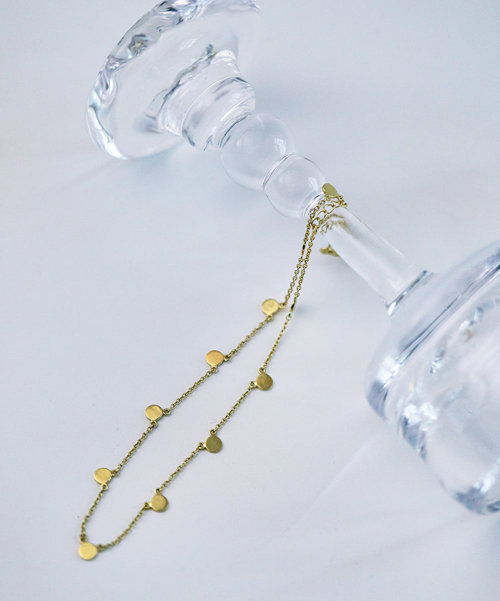 Circle plate necklace｜204-270101 – JAMIRAY ONLINE STORE
