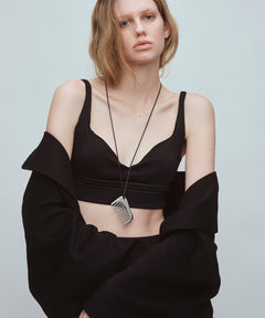 Comb cord necklace