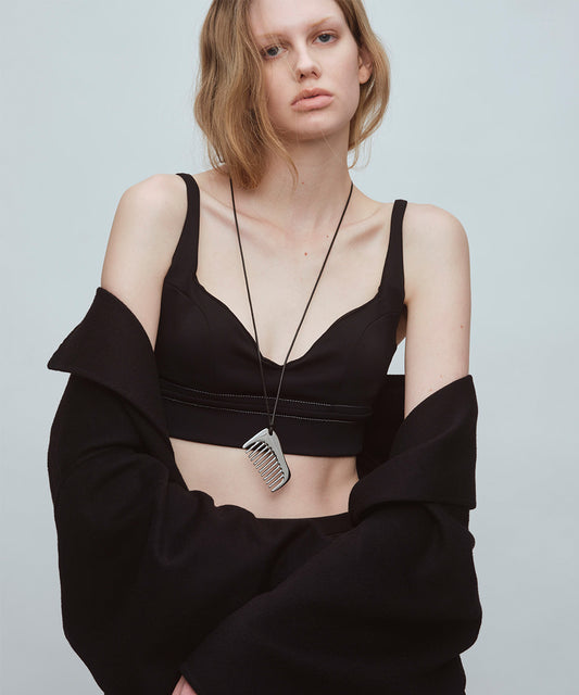 Comb cord necklace