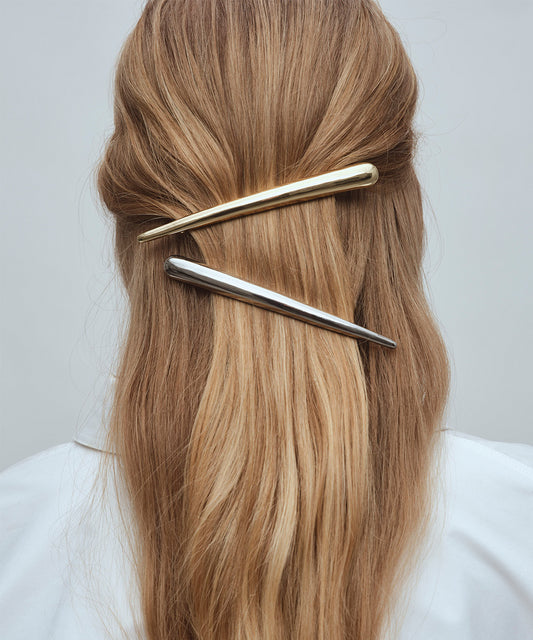 Drop long hairclip