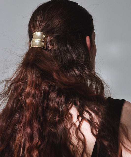 Bamboo hair cuff