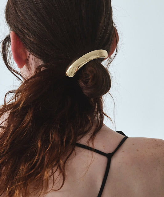 Bamboo leaves hair tie