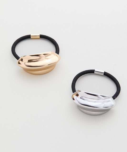 Bamboo motif hair tie