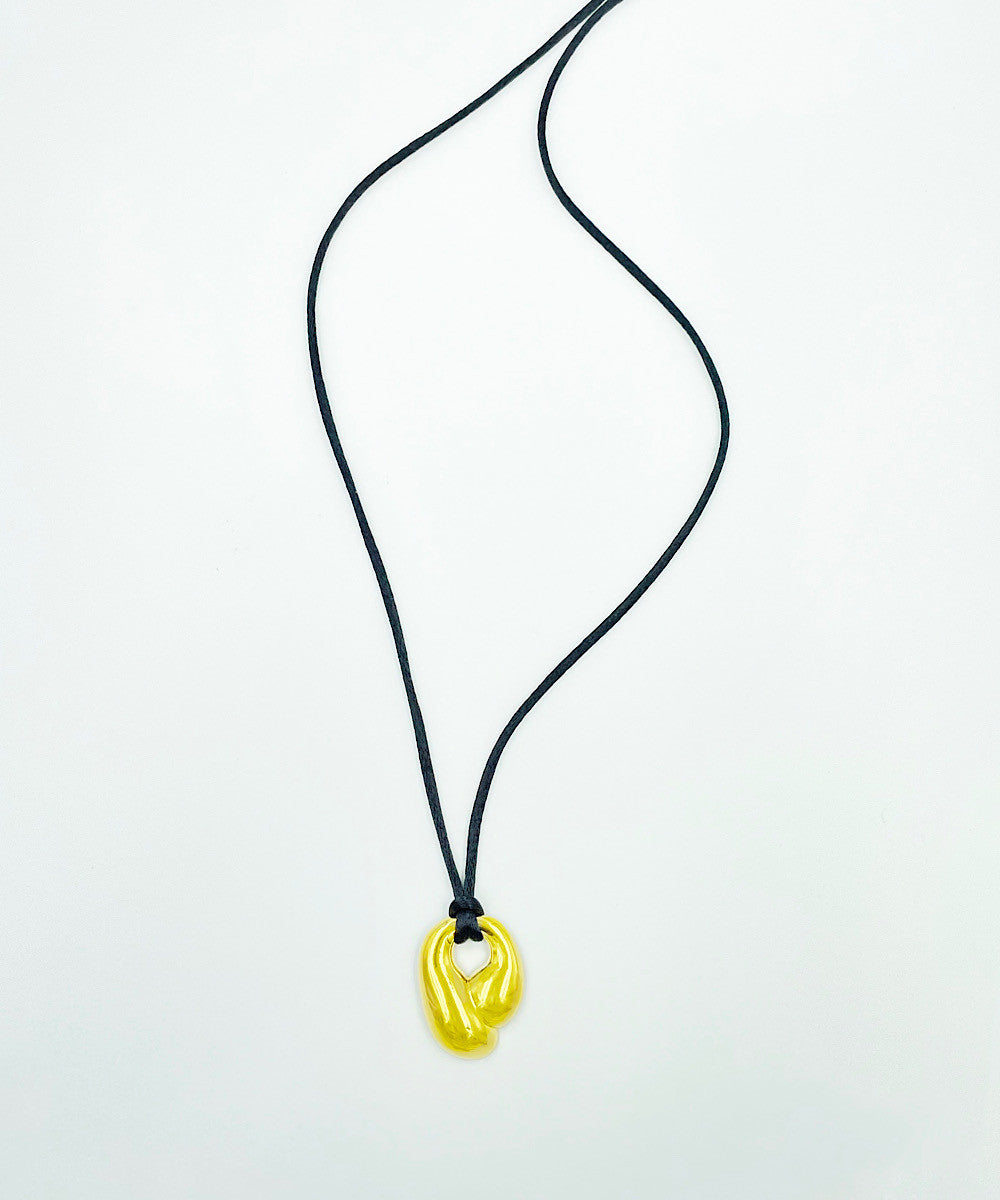 新品 JAMIRAY Organism sculpt necklace ゴールド JAMIRAY（ジャミレイ）の「＜JAMIRAY＞Organism sculpt