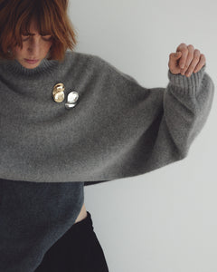 Twist Shell Brooch